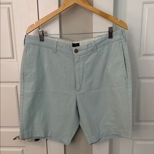 LIKE NEW J.Crew Sunwashed Oxford Linen Shorts